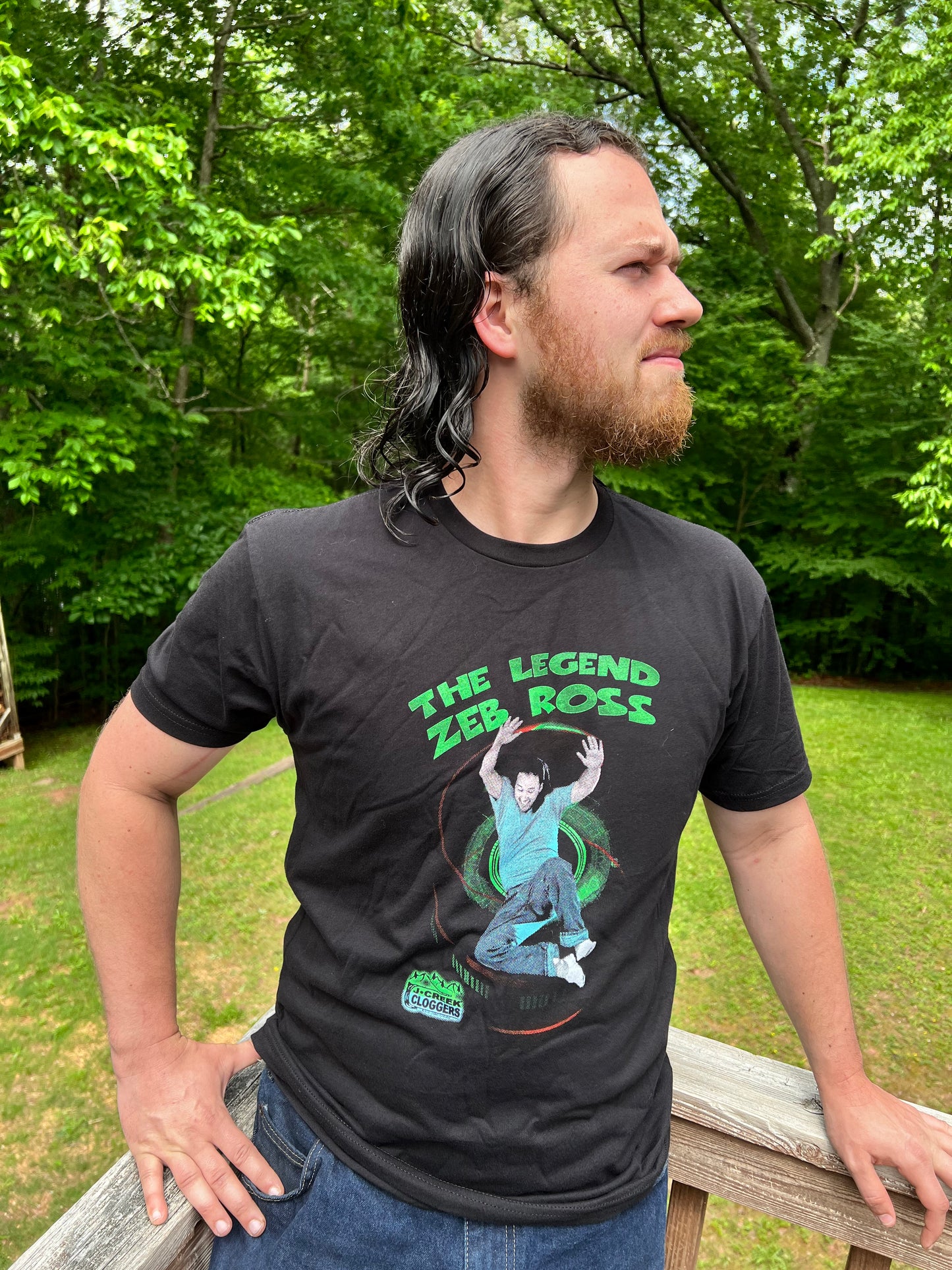 The Legend Zeb Ross T-Shirt: Black