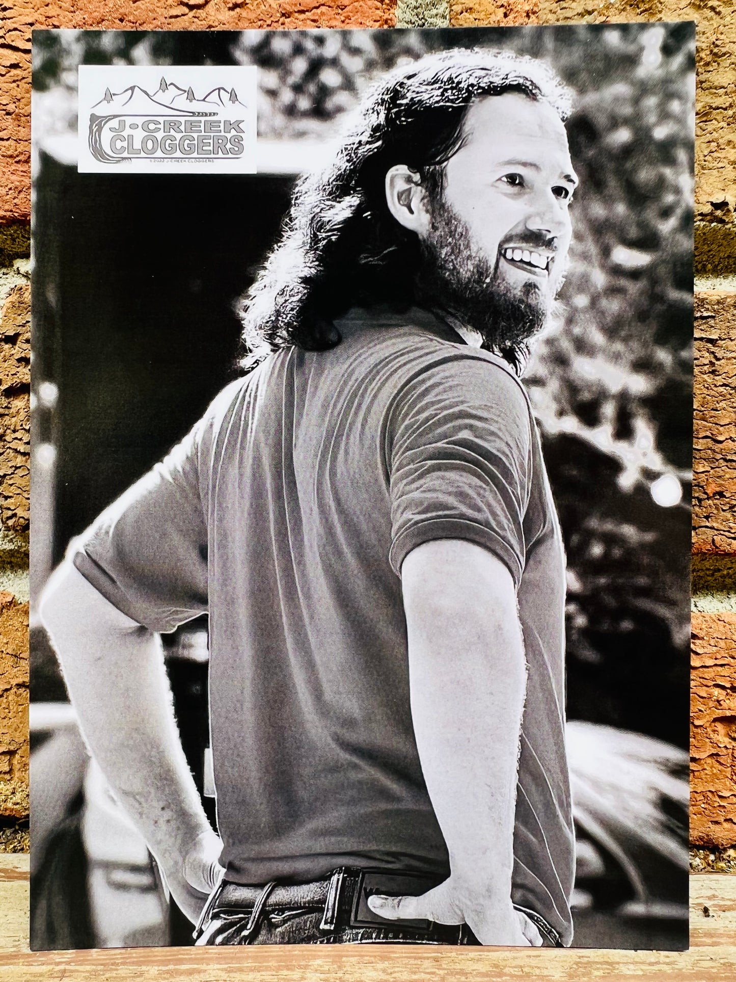 5" x 7" Autographed Photo from Zeb Ross- Black & White