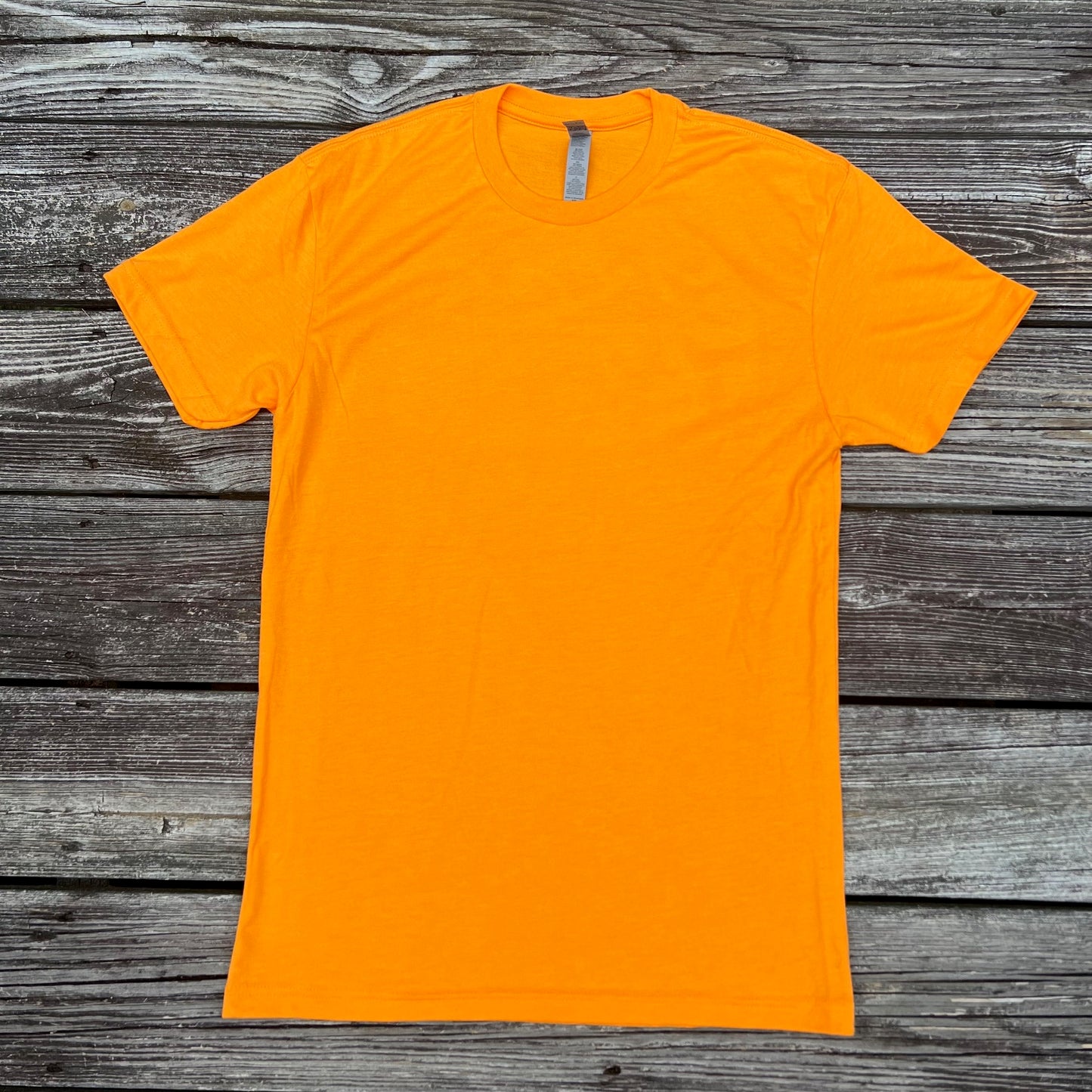 J Creek Cloggers Bright Orange Short Sleeve Shirt
