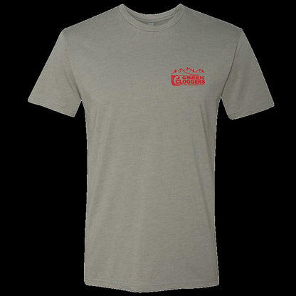 Gray Americana J Creek Cloggers T-shirt