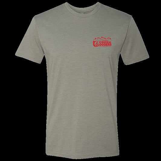 Gray Americana J Creek Cloggers T-shirt